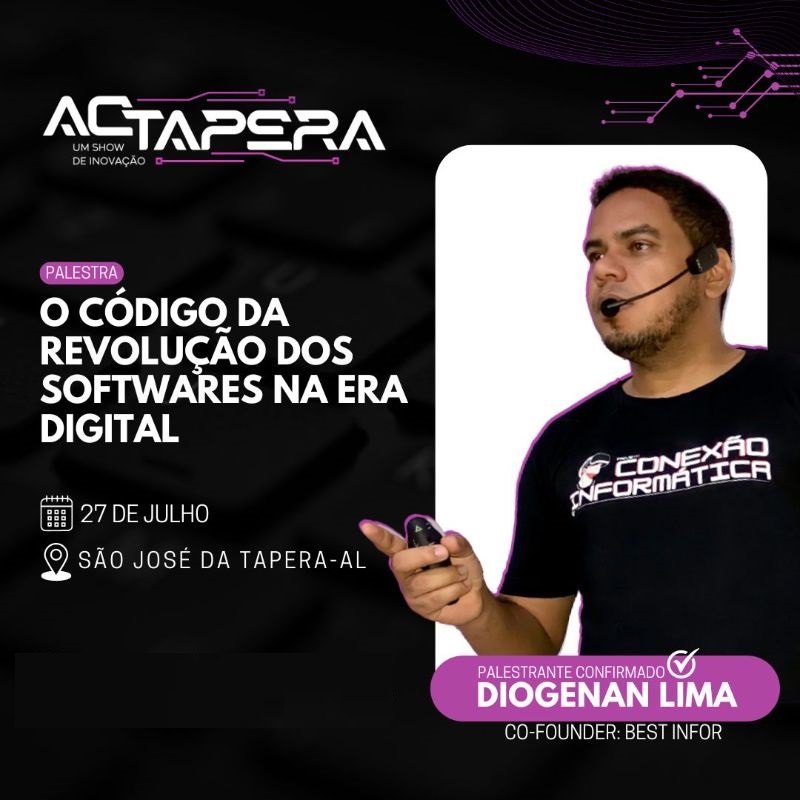 PALESTRA O CODIGO DA REVOLUÇÃO DE SOFTWARES NA ERA DIGITAL