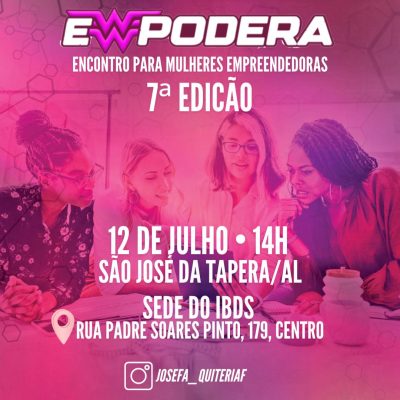 ENCONTRO PARA MULHRES EMPREENDEDORAS 7ª edição